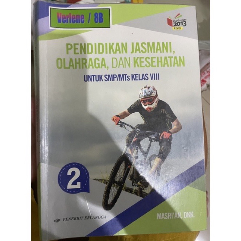 buku olahraga kelas 8 erlangga