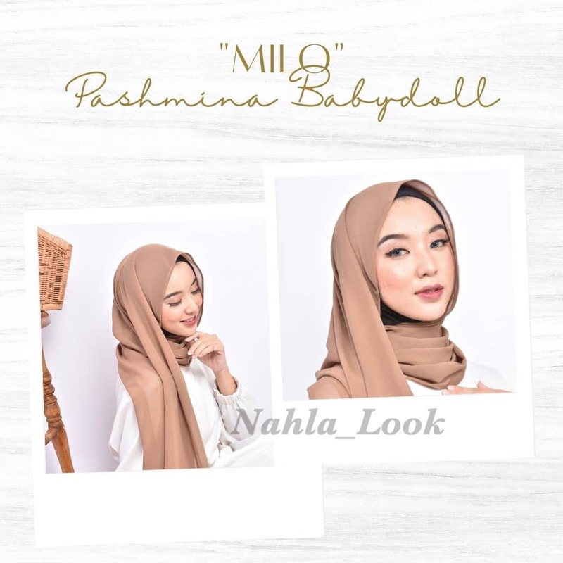 Pashmina Ceruty Babydoll / Pashmina Polos / Jilbab Pashmina Ceruty Babydoll / Kerudung Pashmina Ceru