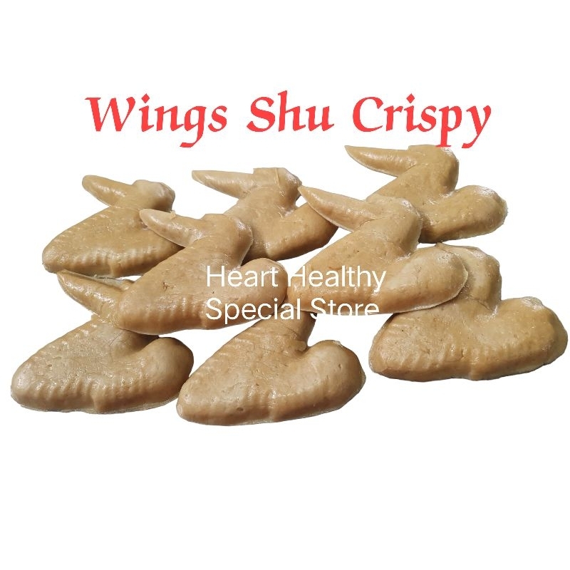 

Tian En Xiang Vegetarian Wings sayap ori 450g Vegan Friendly cocok dibakar ataupun goreng