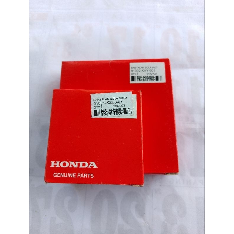 BANTALAN BOLA 6007 6205Z LAKER BANDUL KRUK AS SETANG SEKER SET KANAN KIRI 91001-KZL 91002-KVY-901 HO