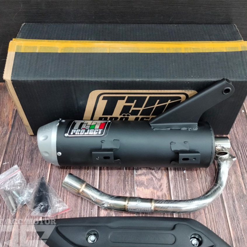 KNALPOT TZM PROJECT SCOOPY BEAT FI ESP KARBU KNALPOT STD NON SS PRO TZM PROJECT VARIO 110 SPACY 2009