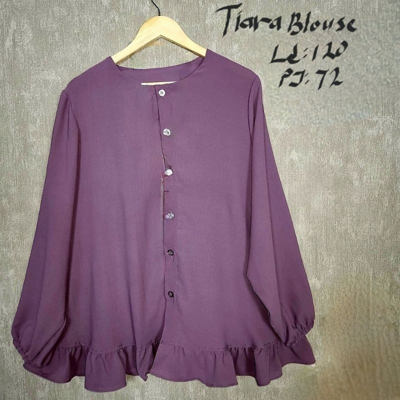 YUMNA BLOUSE/ATASAN WANITA CRINKLE TERBARU