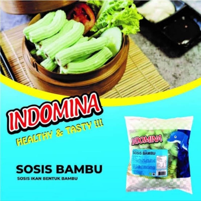 

1 Pack 500 gr INDOMINA SOSIS BAMBU