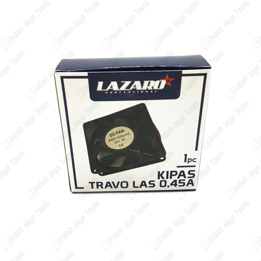 LAZARO KIPAS Mesin Las 24V 9 x 9 cm Cooling Fan Pendingin Travo