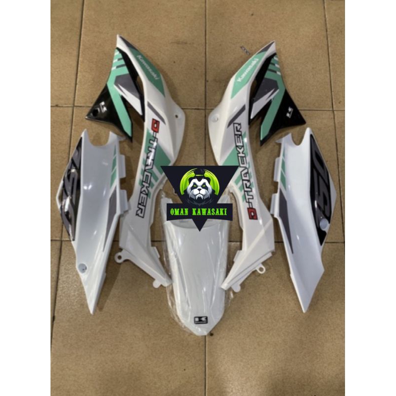 Full body dtreker bf body belakang klx dtracker bf ori sayap shroud tangki dtreker bf