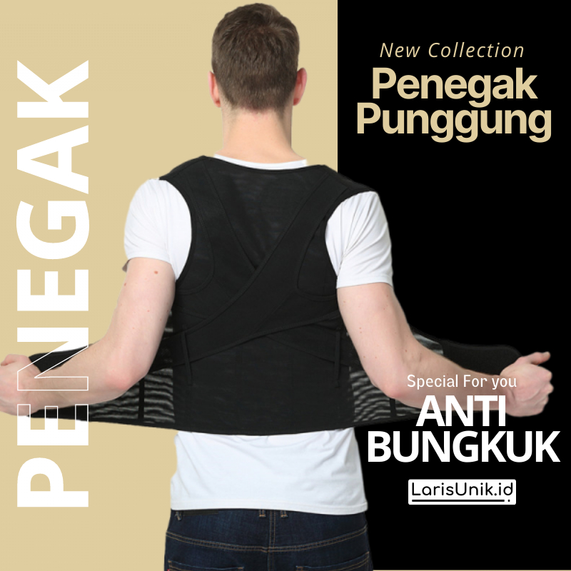 Sabuk Penyangga Punggung Babaka Back Support Belt Alat Terapi Punggung Sabuk Terapi