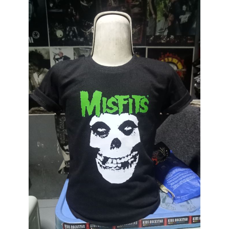 baju bayi jumper band misfit / kids rockstar