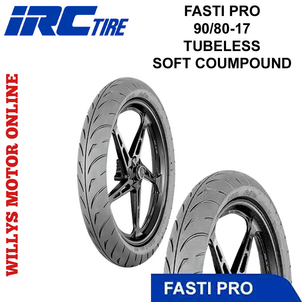 Ban 90/80-17 Fasti Pro Tubeless Soft Coumpound Ban All Bebek Series