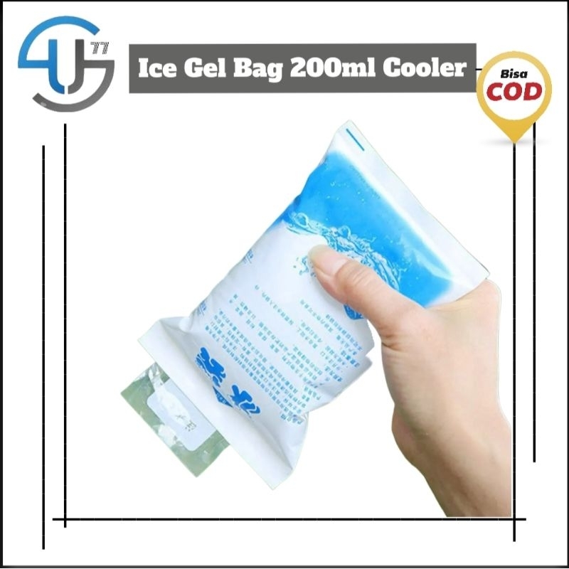 US270 Ice Gel Bag 200ml 400ml Jelly untuk Menjaga Suhu Cooler Bag Tetap Dingin By Toko Haji Usman