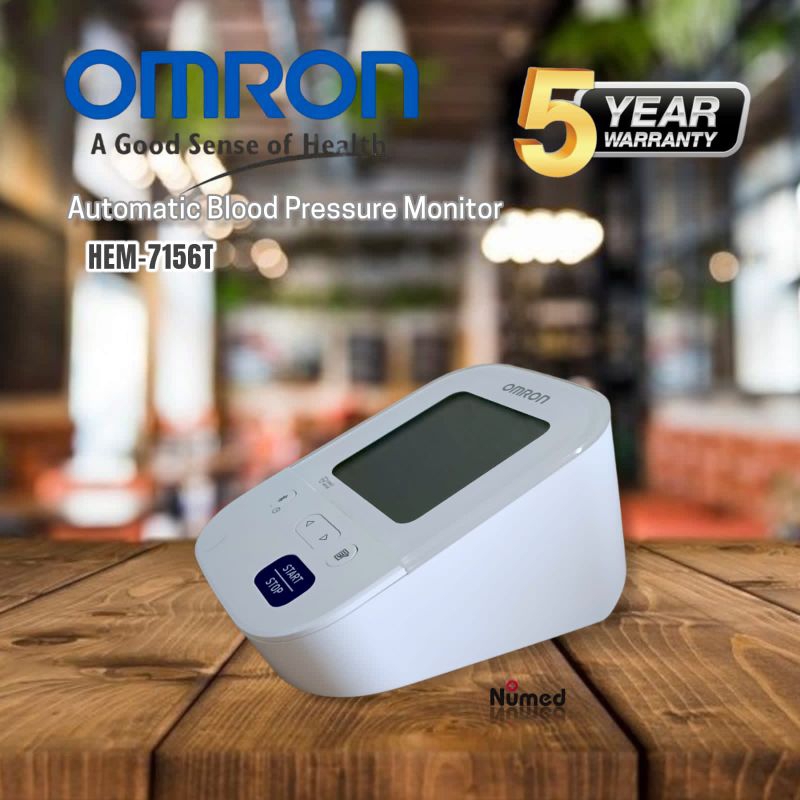 OMRON HEM 7156T Tensimeter Digital + Connect Bluetooth / Tensi Meter Digital Omron HEM 7156 T