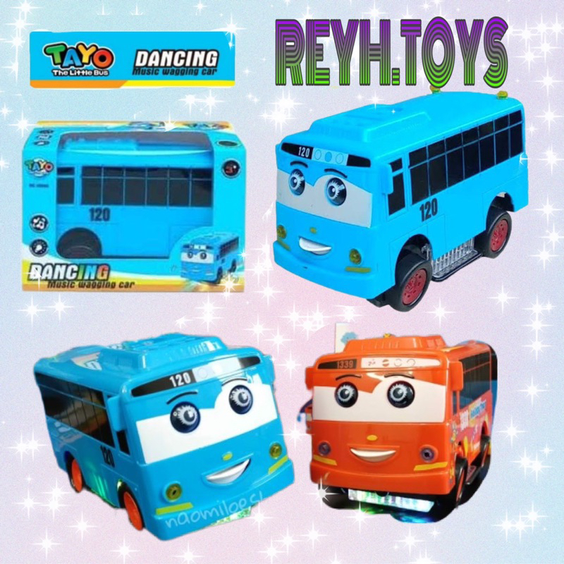 Mainan Anak Bus Tayo Dancing / Tayo Oleng Dancing Lampu