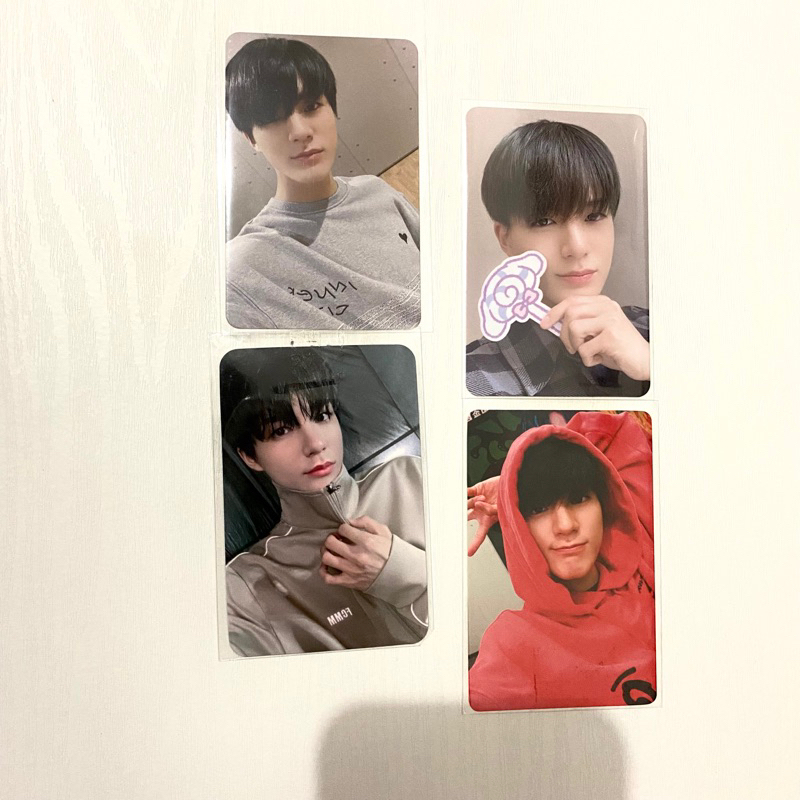 PC NCT DREAM JENO PHOTOCARD / HOODIE MERAH FCMM VER 1 SANRIO CLEAR STICKER SELCA OWHAT HELLO FUTURE 