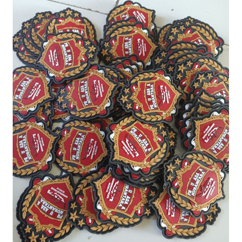 Patch Rubber PR48U 5ADA2A /Emblem Keret/Velcro Prabu Sadara