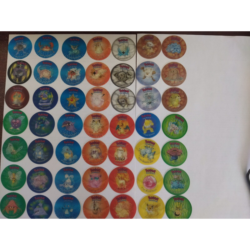 Tazos Pokemon 3D