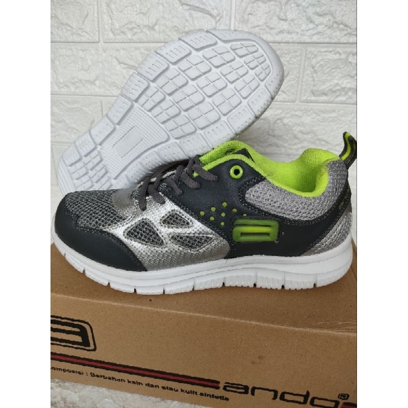 sepatu pria / Ando / OLIVER / GRANITE / size 38-43
