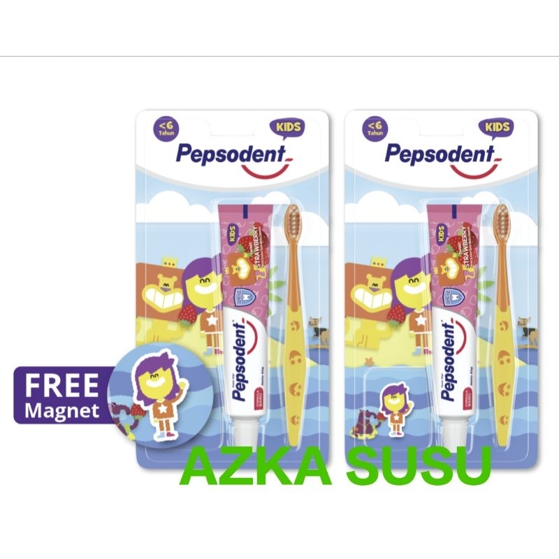 Pepsodent 2in1 Sikat dan Pasta Gigi Anak