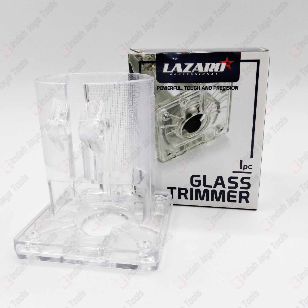 LAZARO Gelas Trimmer Glass Profil Plastik Bodi Mesin Profil Router