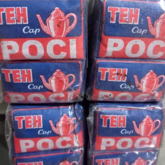 

MURAH TEH POCI BIRU 40 GRAM /TEH HIJAU MELATI-PER PACK ISI 10 BUNGKUS