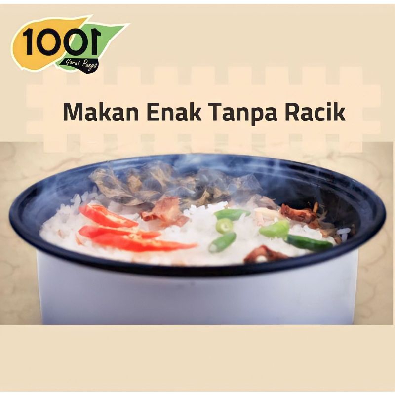 NASI LIWET Instan 1001 Aneka Varian Rasa Praktis &amp;Higenis 205 g