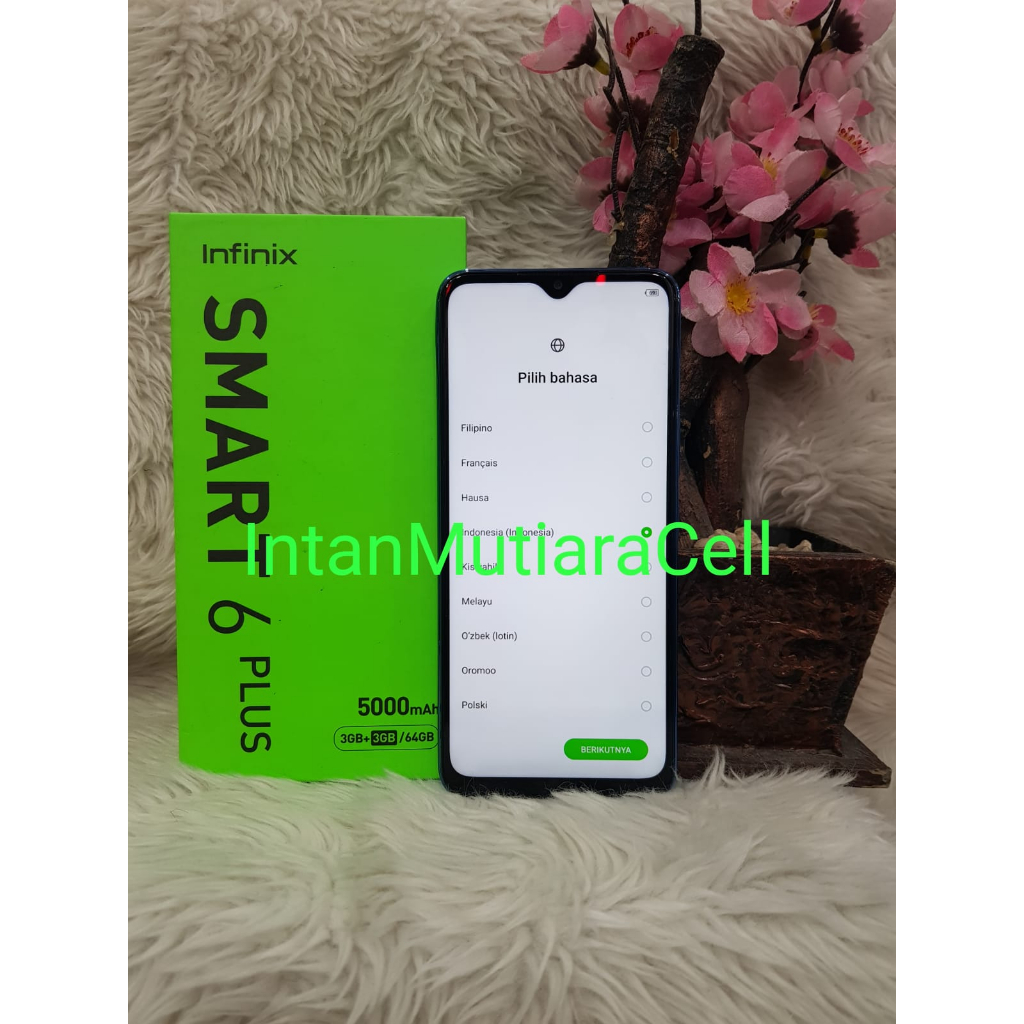 Smart 6 Plus Ram 3GB + 3GB (Extended Ram) Rom 64GB (Second)