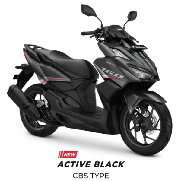 81142-K2S-N00ZM Cover Inner Upper Laci Kontak Vario 160 Hitam Abu Abu