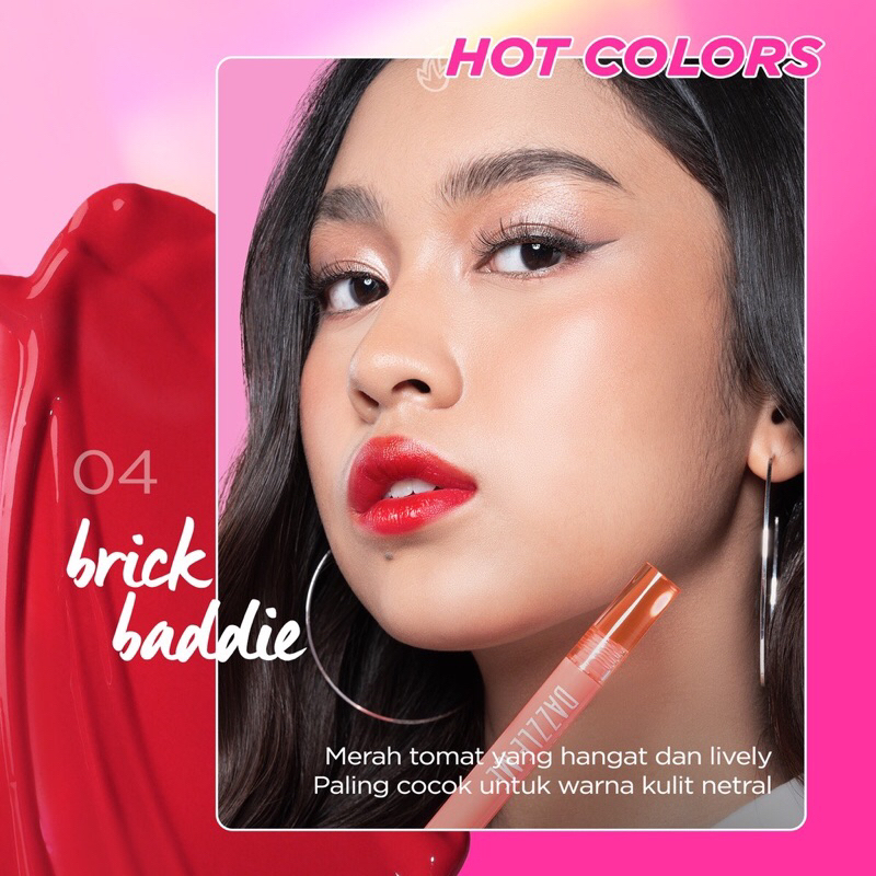 [BISA COD] DAZZLE ME Glossip Girl Lip Cream - Dazzle Me Lipstick - Dazzle Me Liptint - Dazzle Me Glossip - dazel me - Dazzleme Glossip - Lipgloss