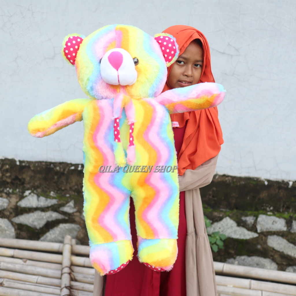 boneka BEA RAINBOW XL termurah bisa COD