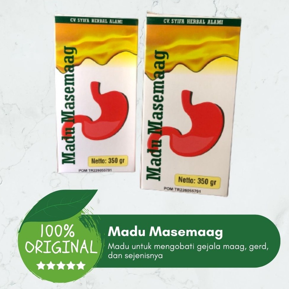 

Masemag 350 gr | Madu Special Maag Madu untuk Asam Lambung 350Gr