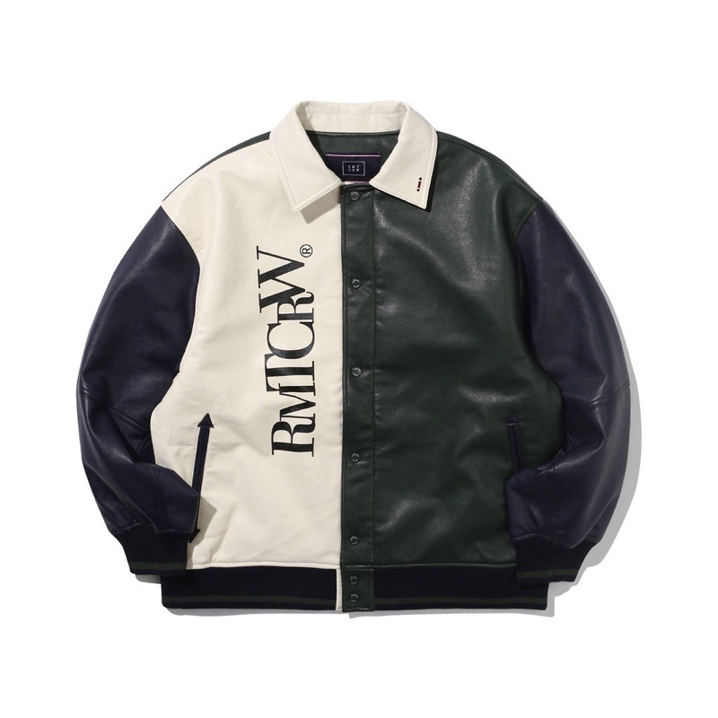 ROMANTIC CROWN X WOOZI SEVENTEEN SVT LEATHER JACKET