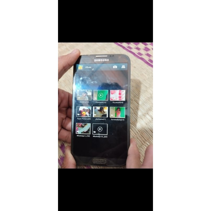 lcd samsung note 2 N7100 original, mulus normal