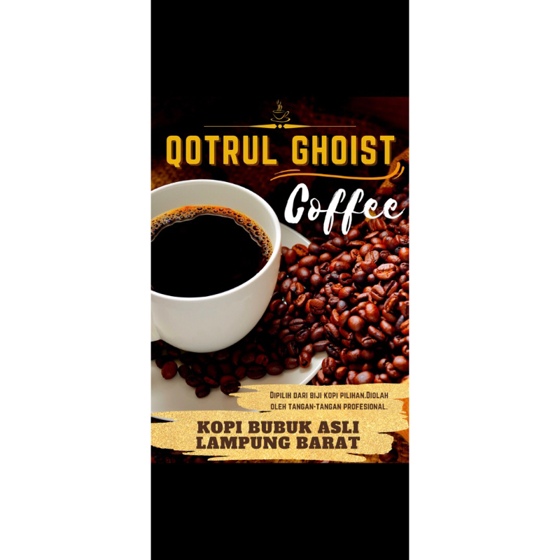 

Kopi bubuk Asli Lampung 120 gram