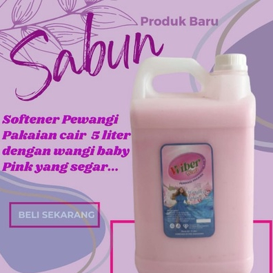 Pewangi Softener Pakaian 5 Liter | Wiber