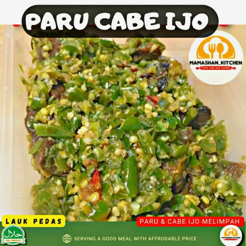 

MENU FAMILY..!! "PARU BALADO IJO" (PORSI 5-6x MAKAN) LAUK JUMBO LEBIH PUAS