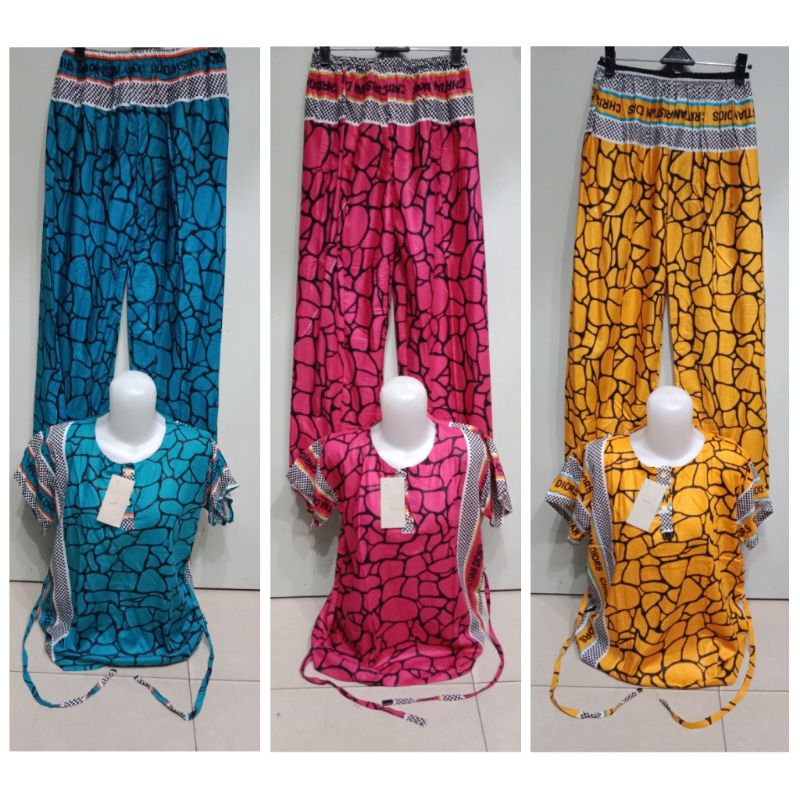 baju tidur cp setelan rayon / baju tidur gogo cp / baju tidur setelan / baju tidur lengan pendek
