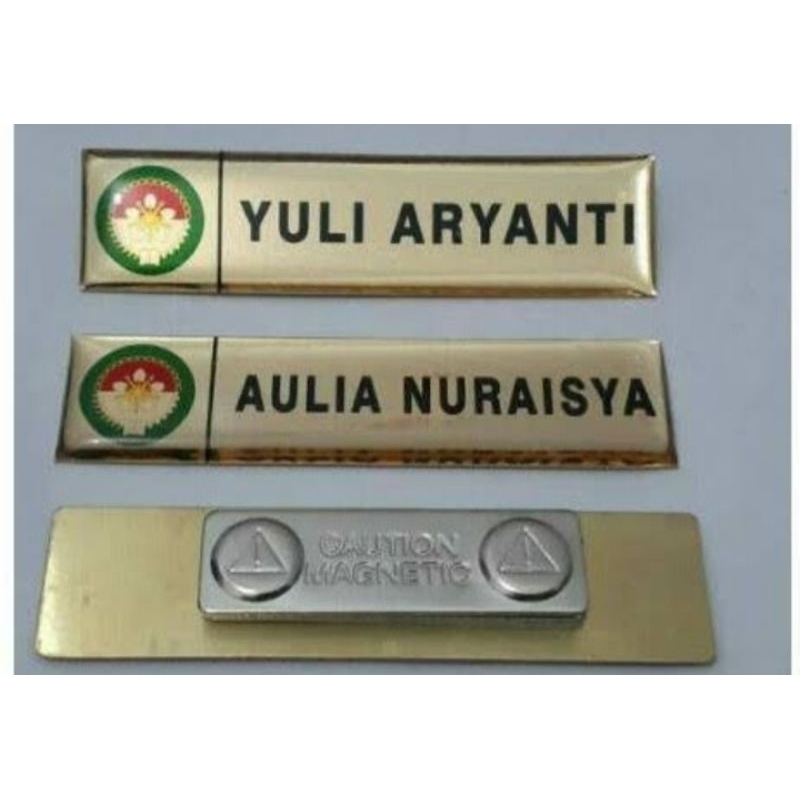 

name tag Dharma wanita/DWP/kuningan