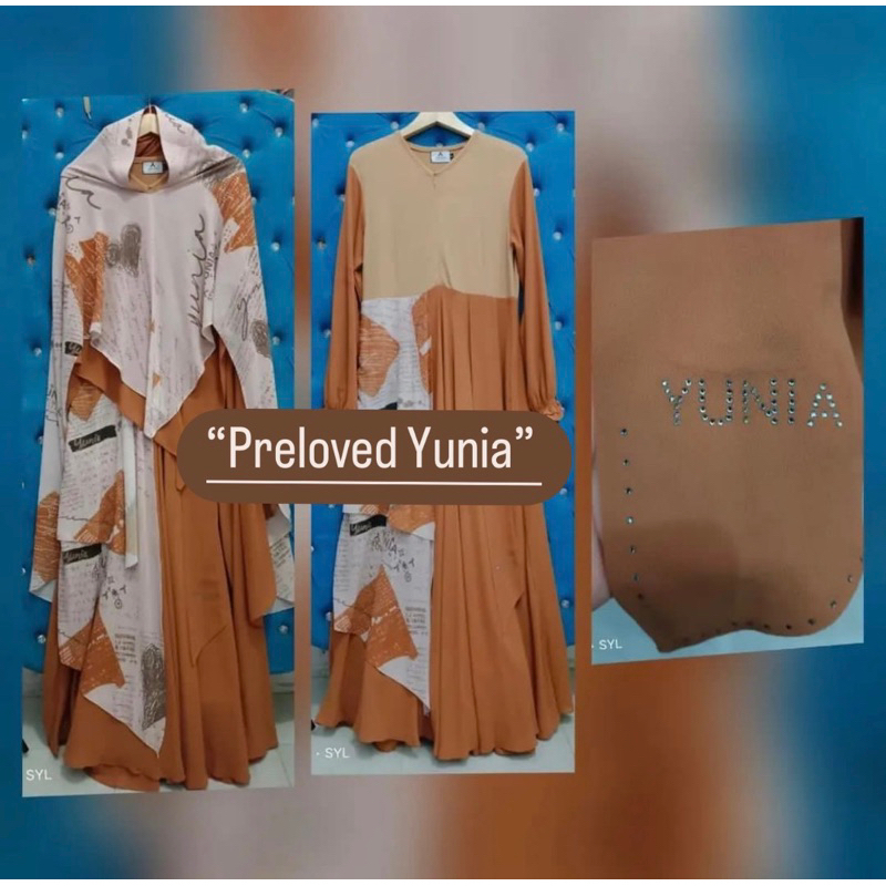 Preloved Yunia syari/ yunia syari/new yunia syari/Yunia syar i/preloved yunia/yunia preloved/gamis y