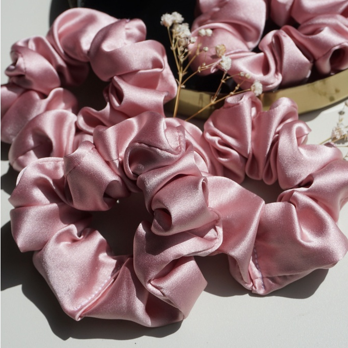 Scrunchie Scrunchies Cepol Cemol Ikat Rambut Kunciran Rambut Hijab Termurah Bahan Velvet