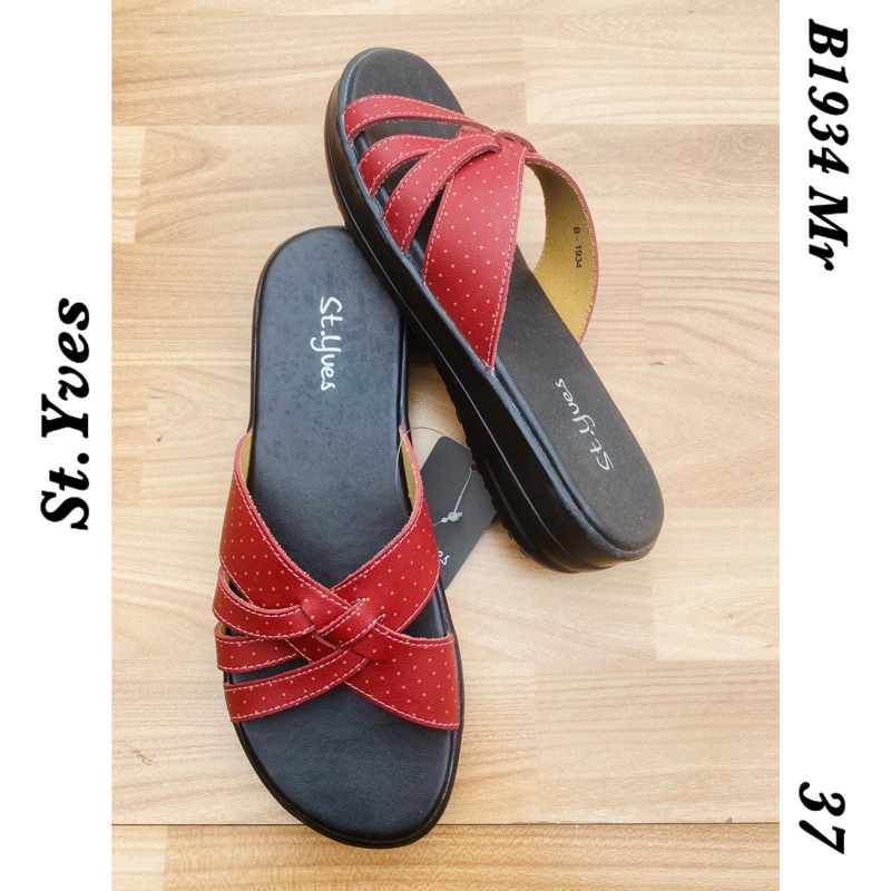 Promo St yves Sandal merah