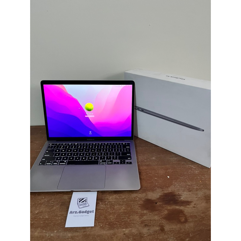 macbook air 2020 i5 not m1 fullset mulus like new