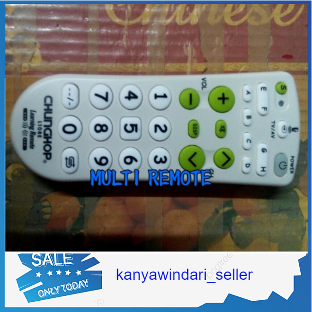 READY REMOT COPY REMOTE TV,DVD,DVB,VCR,DLL