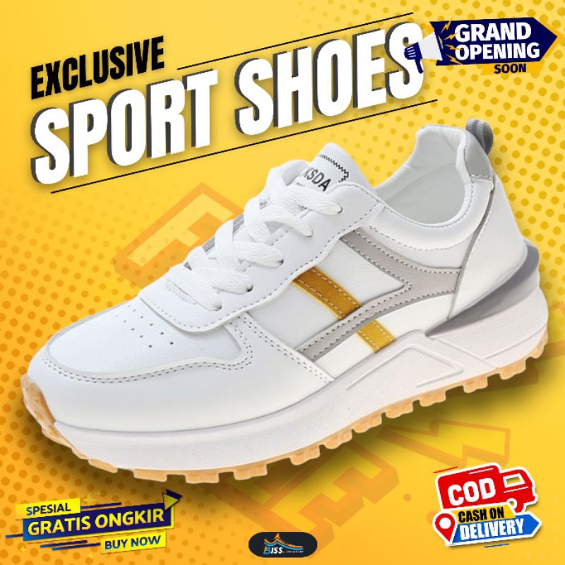 Sepatu pria wanita sneakers original panarybody putih cewek import