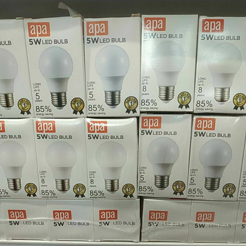 Bohlam Lampu LED APA 3W 5W 7W Bohlam LED APA 3W 5W 7W APA LED Bulb Lampu APA ACE Lampu Terang Lampu APA Lampu Ace Lampu LED Ace Lampu LED APA