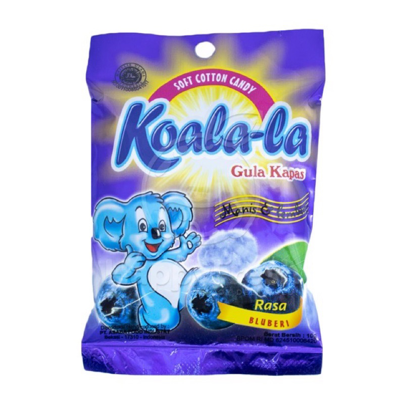 

KOALA PERMEN KAPAS RASA BLUEBERRY