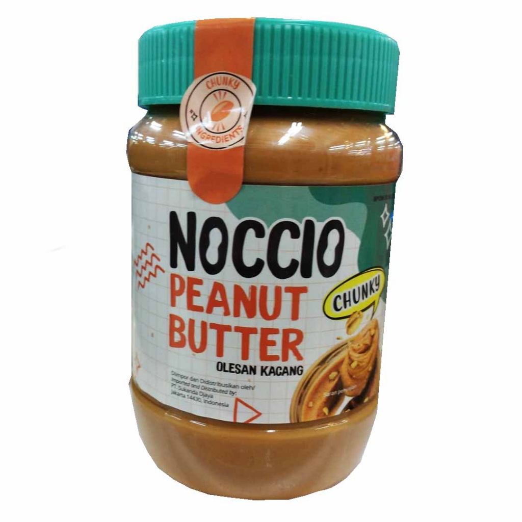 Jual noccio peanut butter chunky 500g shopee indonesia
