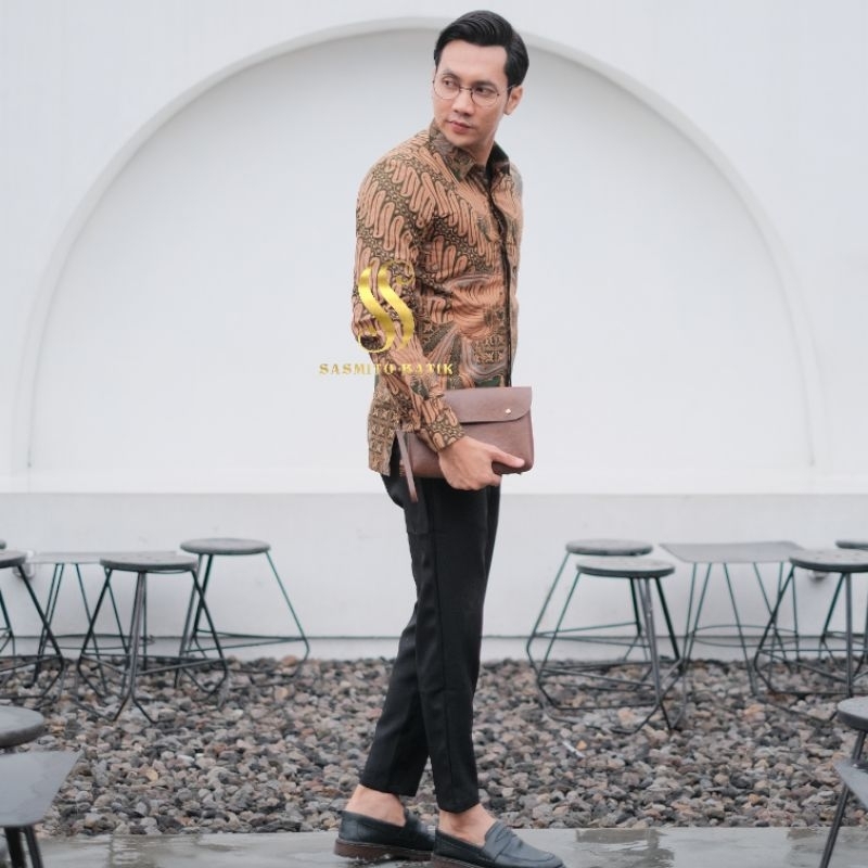 ADEBA X SASMITO BATIK HIJAU PASTEL