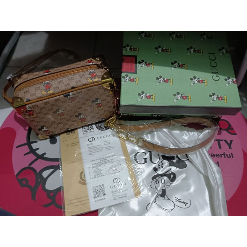 Tas Disney X Gucci Box