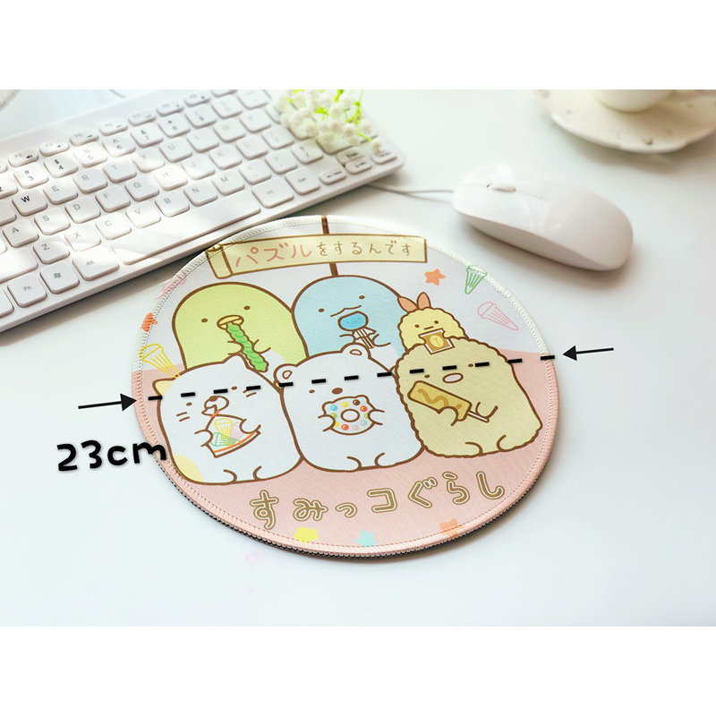 Mouse Pad / Alas mouse karakter Snoopy My Melody Kuromi Cinnamoroll Badzmaru Little Twin Star