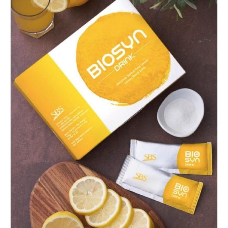 

Biosyn minuman serbuk rasa lemon