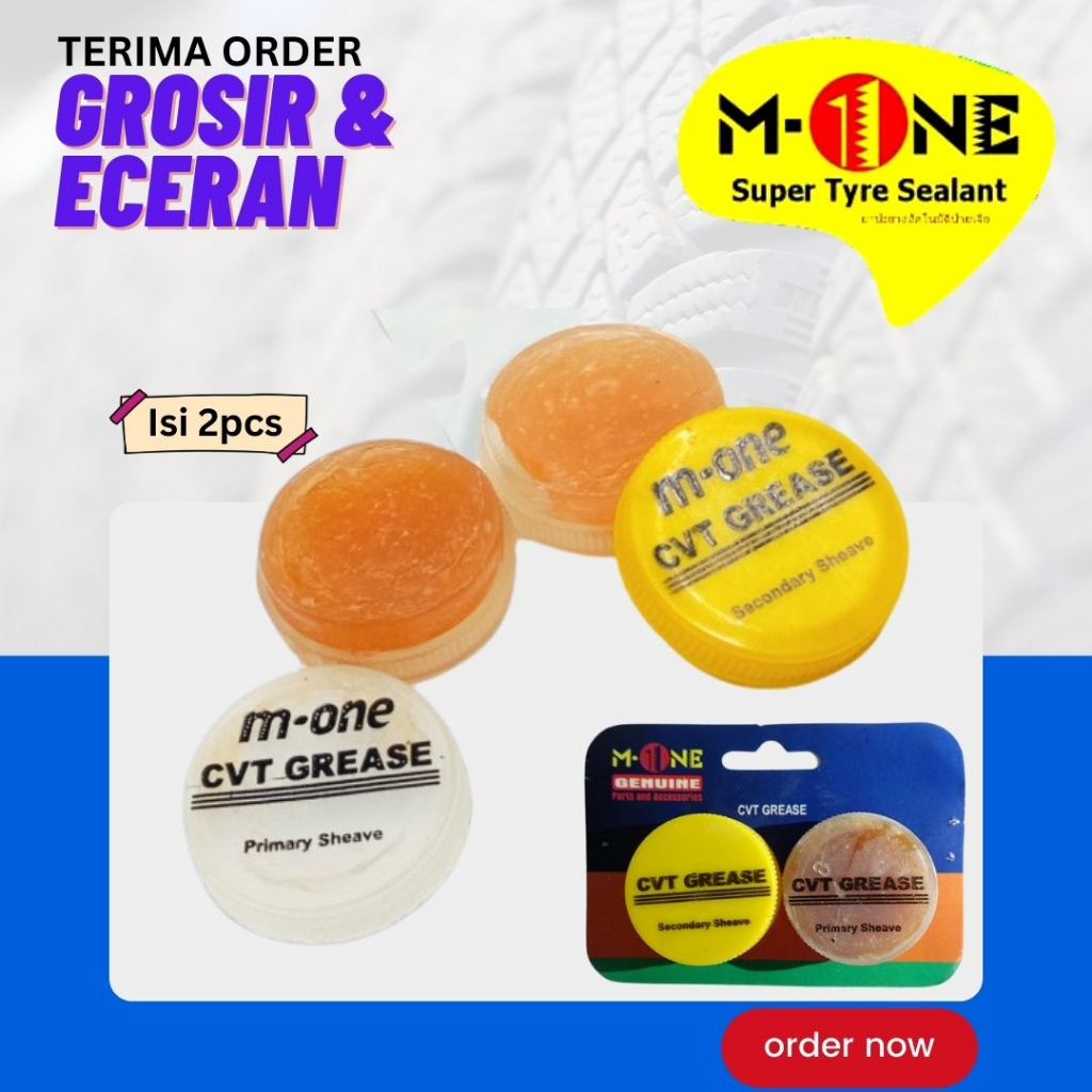 [READY COD] CVT GREASE M-ONE / GEMUK CVT / PELUMAS CVT / CVT GREASE MOTOR / GEMUK KLAHAR CVT (ORI M-