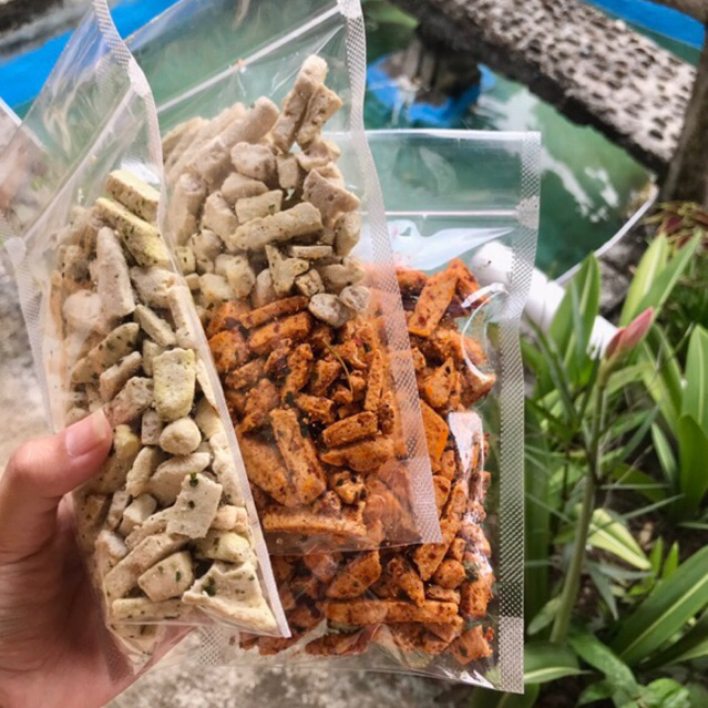 

BASRENG DAUN JERUK PEDAS ISI 100 gr / BASO GORENG / BASRENG PEDAS